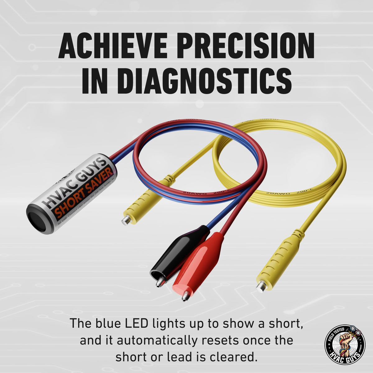 HVAC Guys Short Saver protects transformers and boards during quick diagnostics