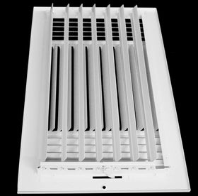 HVAC Premium 14x8 grille with SmoothGlide dampers for precise tuning.