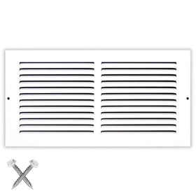 HVAC Premium 14x8 return air grille fits wall or ceiling openings for better airflow.