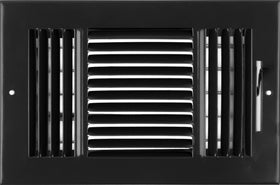 HVAC Premium 3-Way Air Supply Grille front view highlights durable steel build and precise fit.