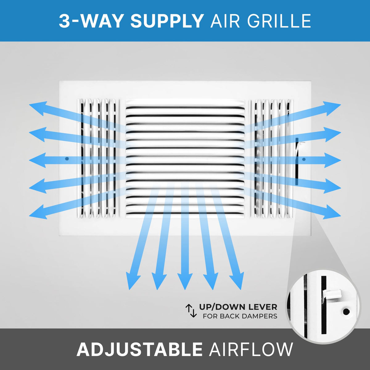HVAC Premium outer frame measures 15.75 by 9.75 inches.