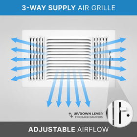 HVAC Premium outer frame measures 15.75 by 9.75 inches.