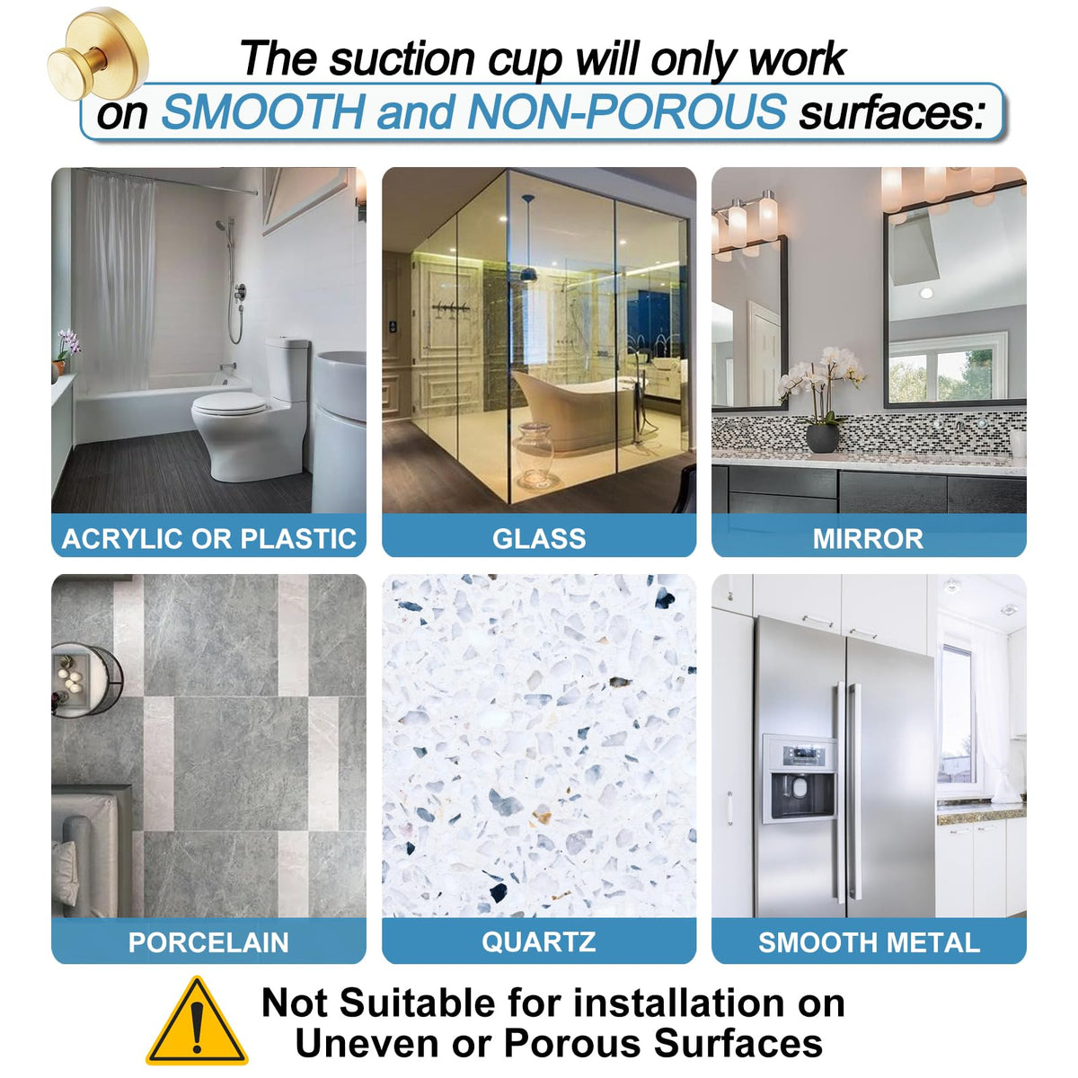 Hviiso damage-free installation shows quick twist-and-lock setup