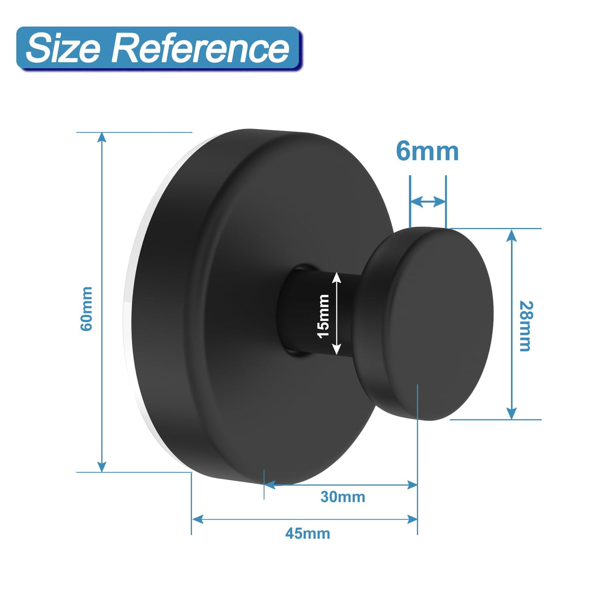 Hviiso suction cup hook twist-and-lock installation on glass or tile surfaces.