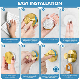 Hviiso vacuum-lock provides strong adhesion on smooth surfaces