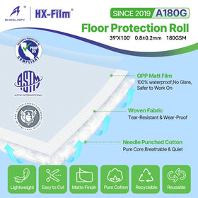 HX-Film Gen III seam tape 164 ft sealing edges for clean coverage.