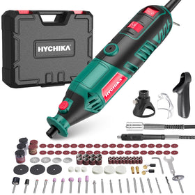 HYCHIKA 180W rotary tool front view showing compact design for precise work
