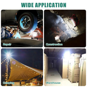 HYCHIKA 30W LED work light includes a 6.6 ft cord for flexible placement