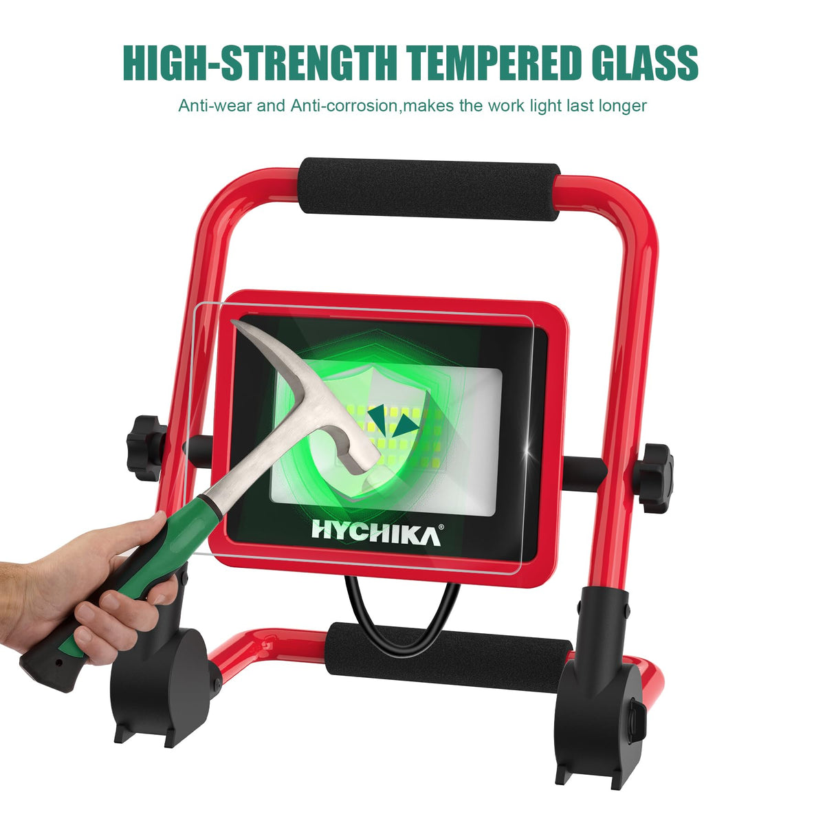 HYCHIKA 30W LED work light with IP65 rating for outdoor reliability