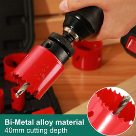 HYCHIKA bi-metal hole saw 35mm for durable, long-lasting cuts