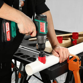 HYCHIKA bi-metal hole saw 44mm for quick, clean circle cuts