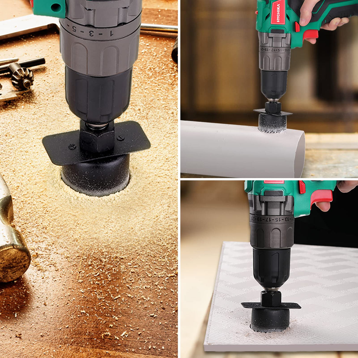 HYCHIKA hex key enables easy tool adjustments and blade swaps