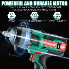 HYCHIKA kit includes sockets and accessories for tire removal and rusted bolts.