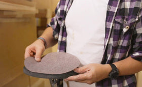 Hyde 09977 Radial Sander delivers a smoother finish with balanced lightweight design