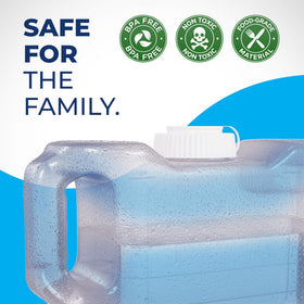HYDRAFITT 58mm wide-mouth cap for fast refilling with ice or fruit.