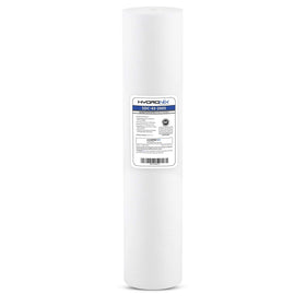 Hydronix SDC-45-2005 sediment filter cartridge in a housing; reduces sediment for cleaner water.