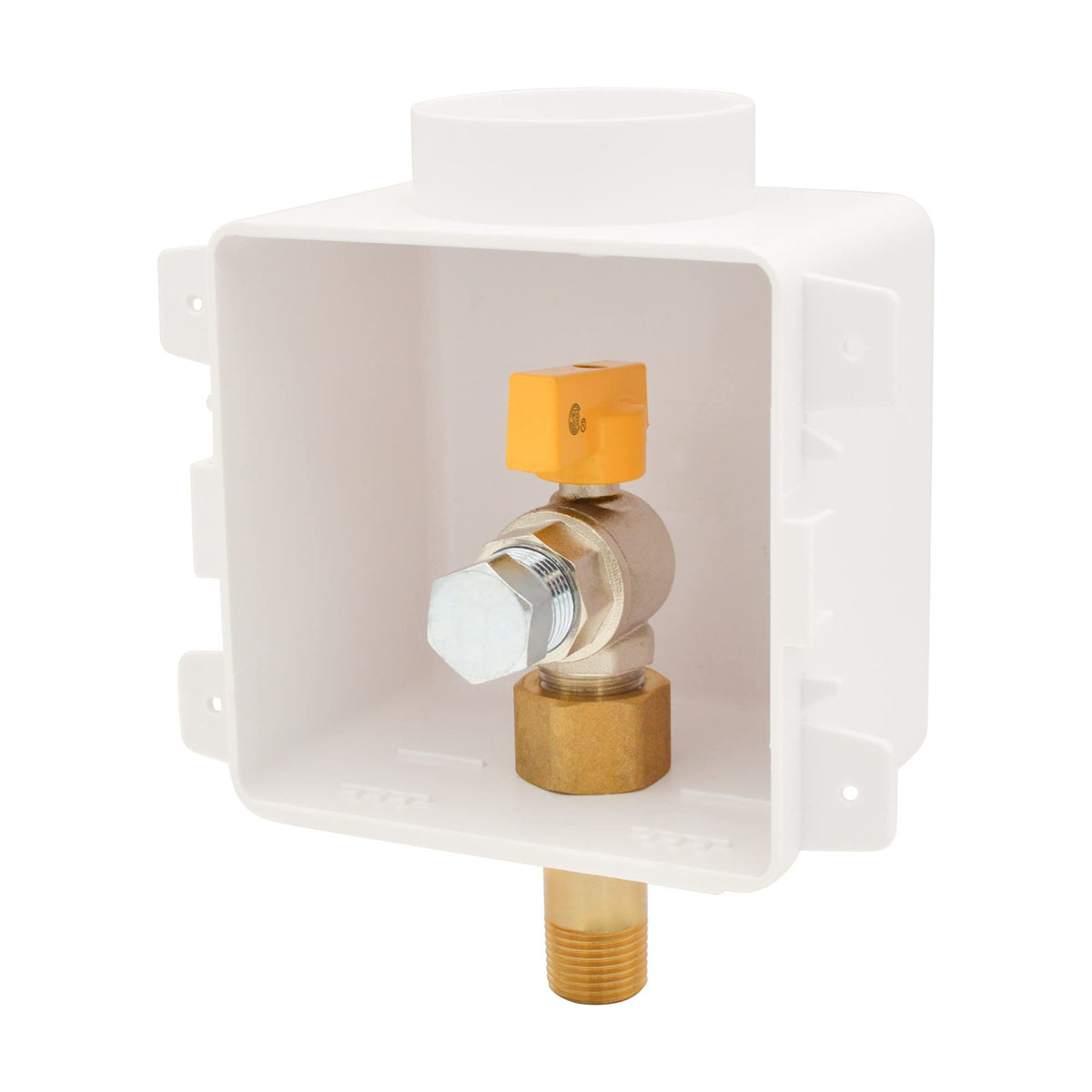 HYDRO MASTER gas outlet box ABS body close-up highlighting robust construction for long-term use.