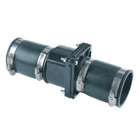 HYDRO MASTER check valve with ABS body shows durable construction for sump pump setups.