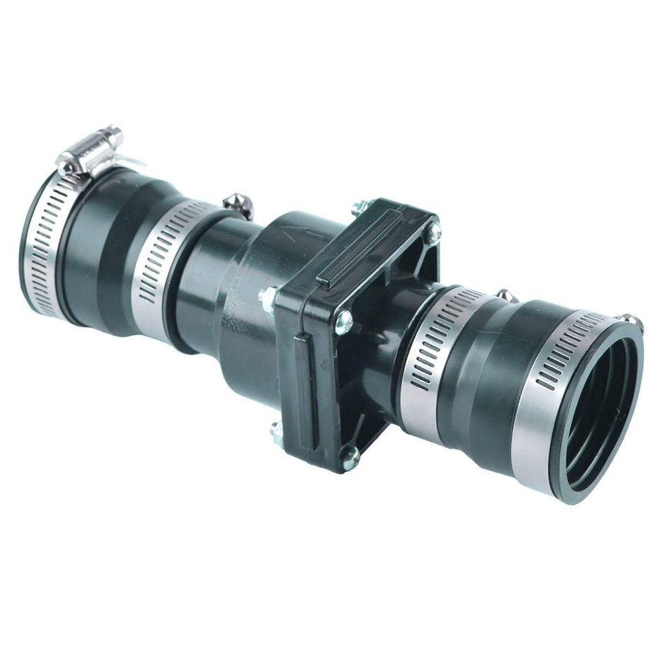 Hydro Master check valve slip-on for 1-1/2 in pumps with durable ABS body