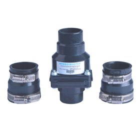 Hydro Master check valve slip-on for 1-1/4 in pumps with ABS body