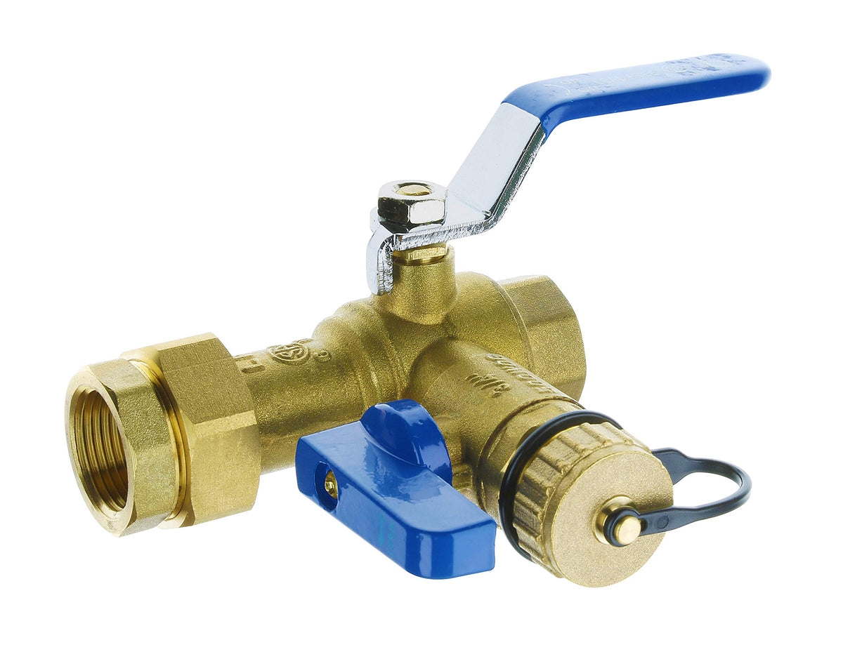 HYDRO MASTER full-port ball valves maximize water flow for efficiency.