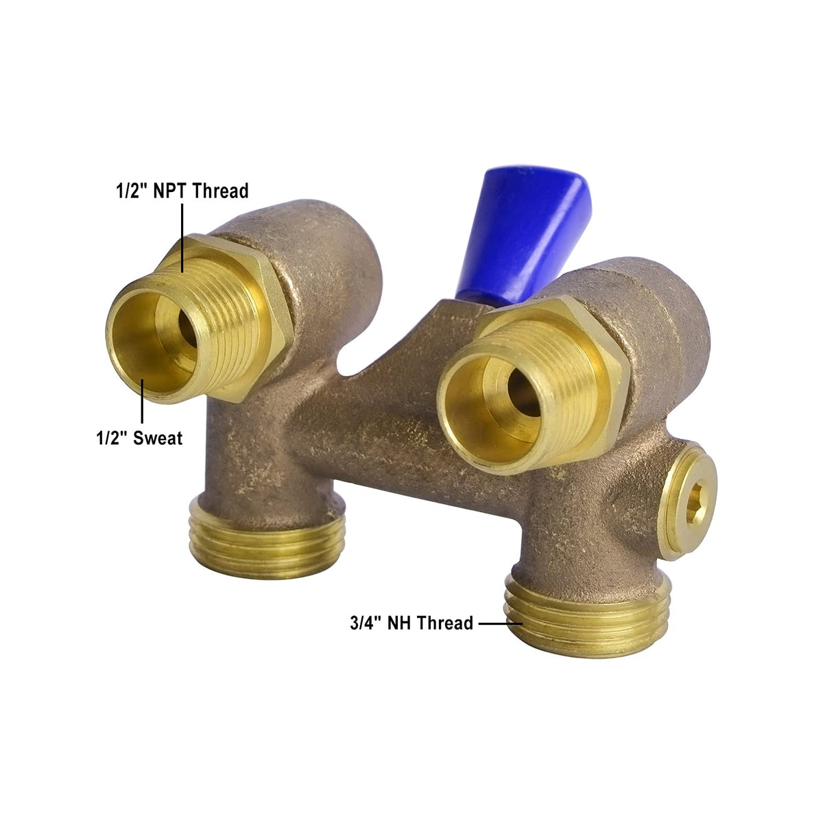 HYDRO MASTER single lever on-off in stainless steel for easy hot or cold control.