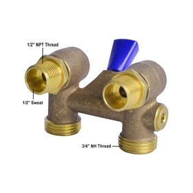 HYDRO MASTER single lever on-off in stainless steel for easy hot or cold control.