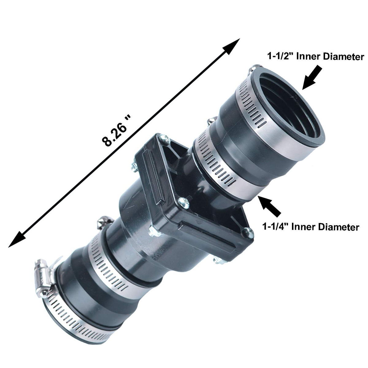 Hydro Master stainless steel clamps and fasteners resist corrosion