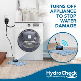 HydroCheck detects tiny leaks near dehumidifiers for proactive moisture control.