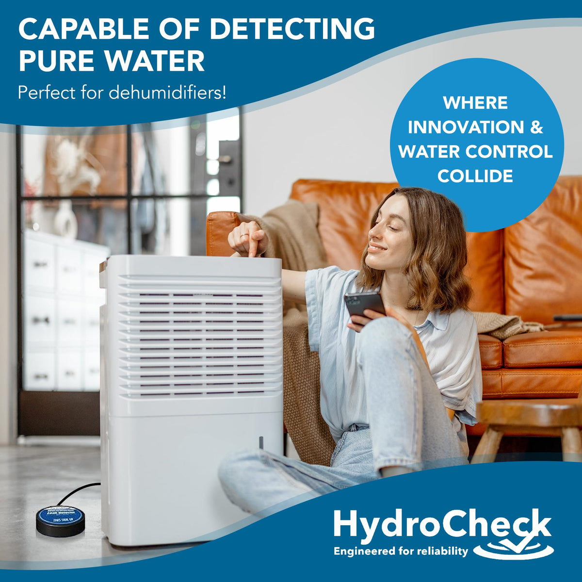 HydroCheck works with dehumidifiers, aquariums, hydroponics and more for coverage.