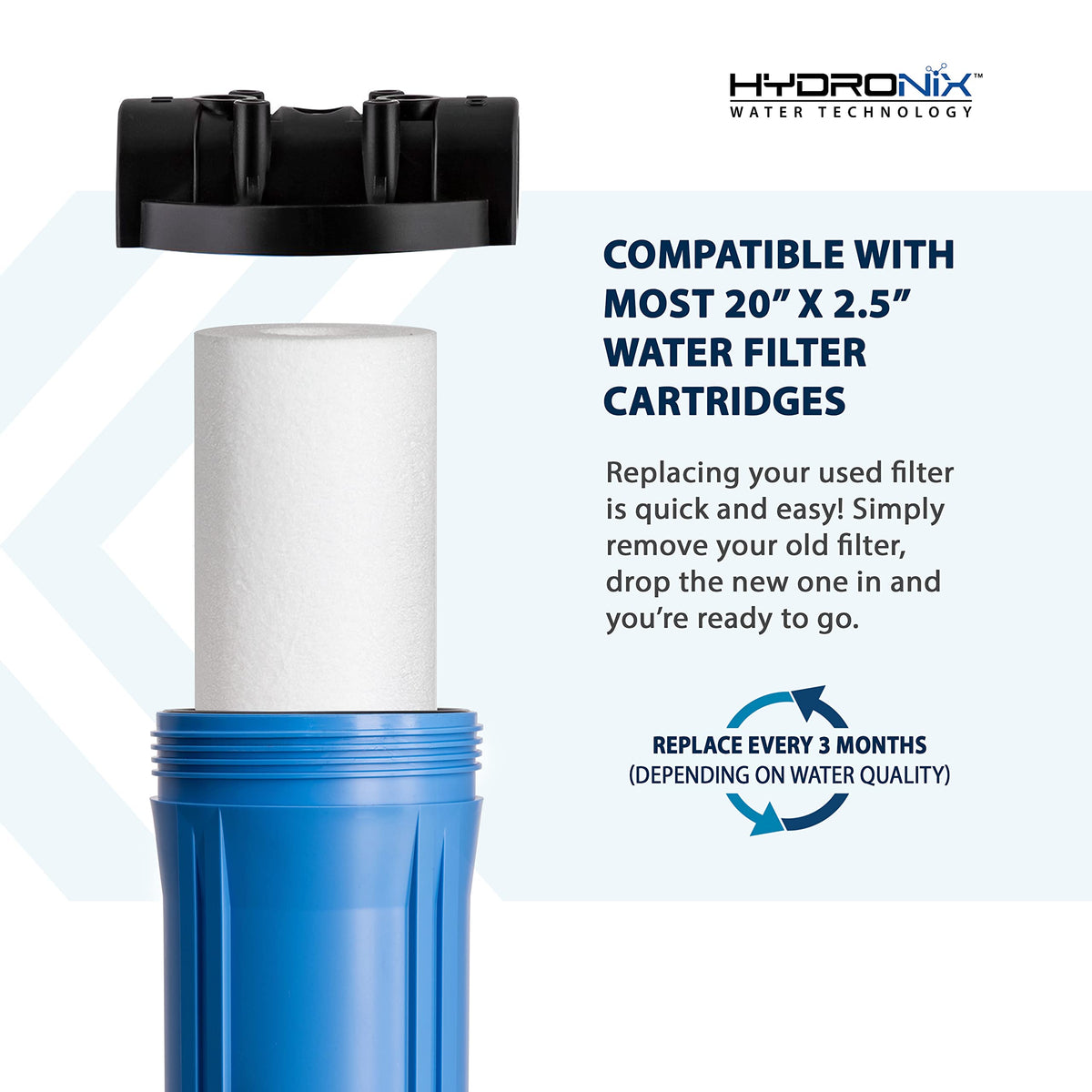 Hydronix SDC-25-2005 ideal for whole-house or commercial use.