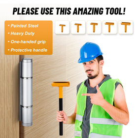 Hyfico fast fix for sagging and misalignment saves time on door adjustments.
