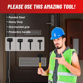 Hyfico hinge wrench with durable heavy-duty steel construction for frequent hinge tweaks