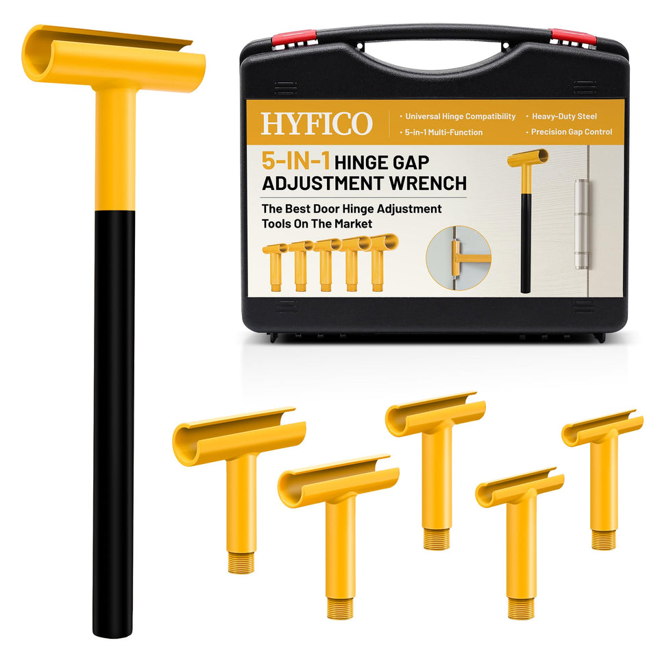 Hyfico upgraded hinge gap adjusting wrench side view showing compact design for quick tweaks.