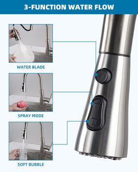 Hygie Rinse silicone nozzle close up for easy cleaning.