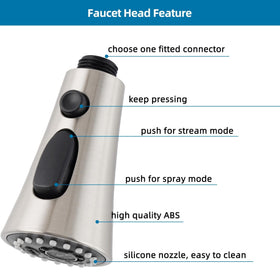 Hygie Rinse soft bubble mode for gentle rinsing with less splatter