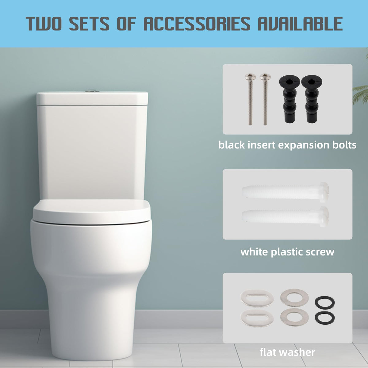 Hygie Rinse SS114 soft-close hinge prevents slams and pinching.