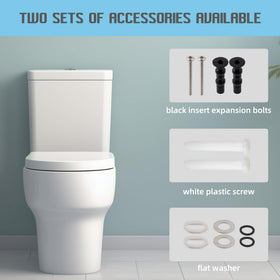 Hygie Rinse SS114 soft-close hinge prevents slams and pinching.