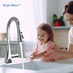 Hygie Rinse tool-free installation saves time upgrading your faucet