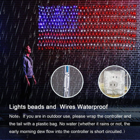 HYH large flag net measures 6.54 ft by 3.28 ft for bold decor