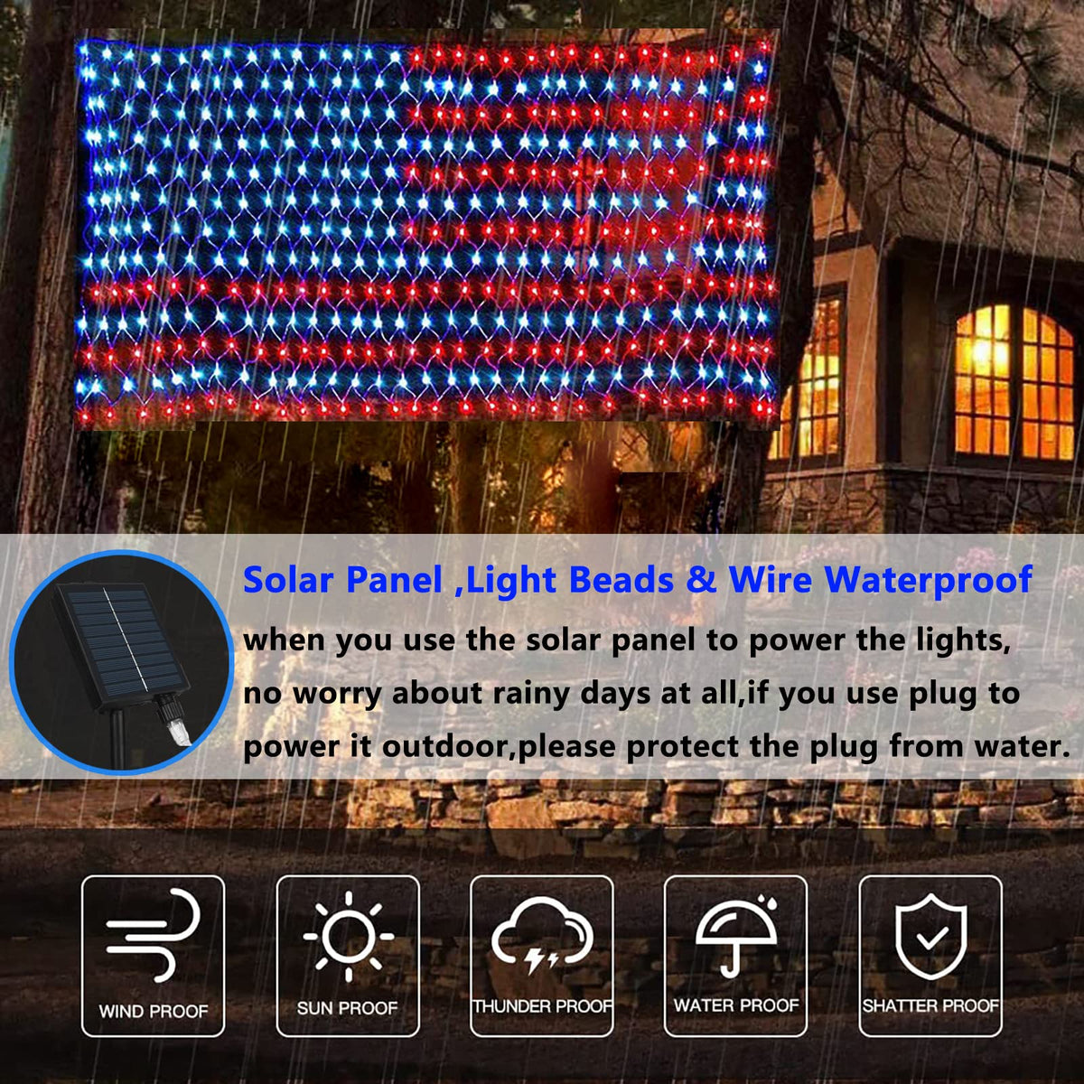 HYH Fourth of July yard decor for festive outdoor ambiance