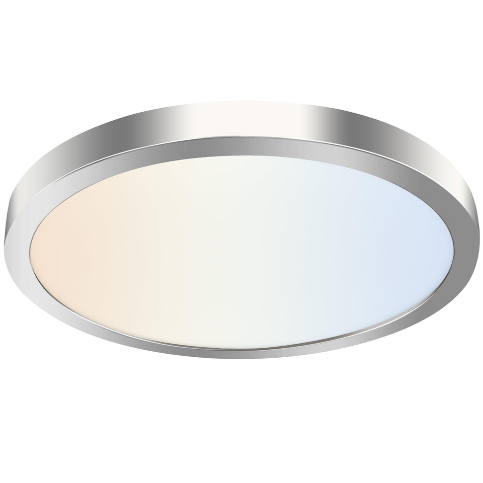 Hykolity 12 inch selectable CCT LED panel front view with color temperature options