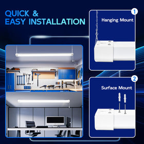 hykolity 13000lm high-lumen output for detailed tasks in basements