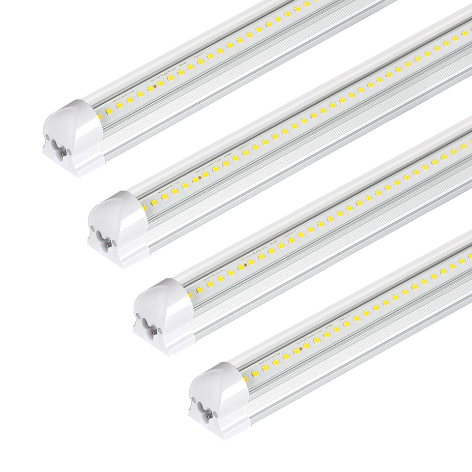 Hykolity 30W 2ft LED shop light with V-shape beam for broad workspace illumination.