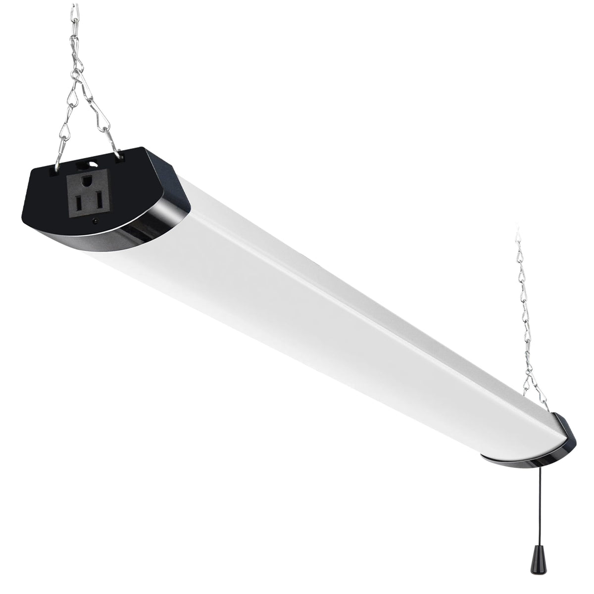 Hykolity 4ft LED shop light delivering 13000 lumens for bright garages.