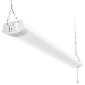 Hykolity 4ft LED shop light brightness enhances garage task visibility