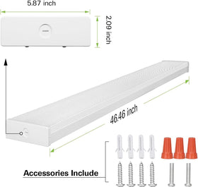 Hykolity kitchen lighting scene highlighting versatile illumination for kitchens and utility spaces.