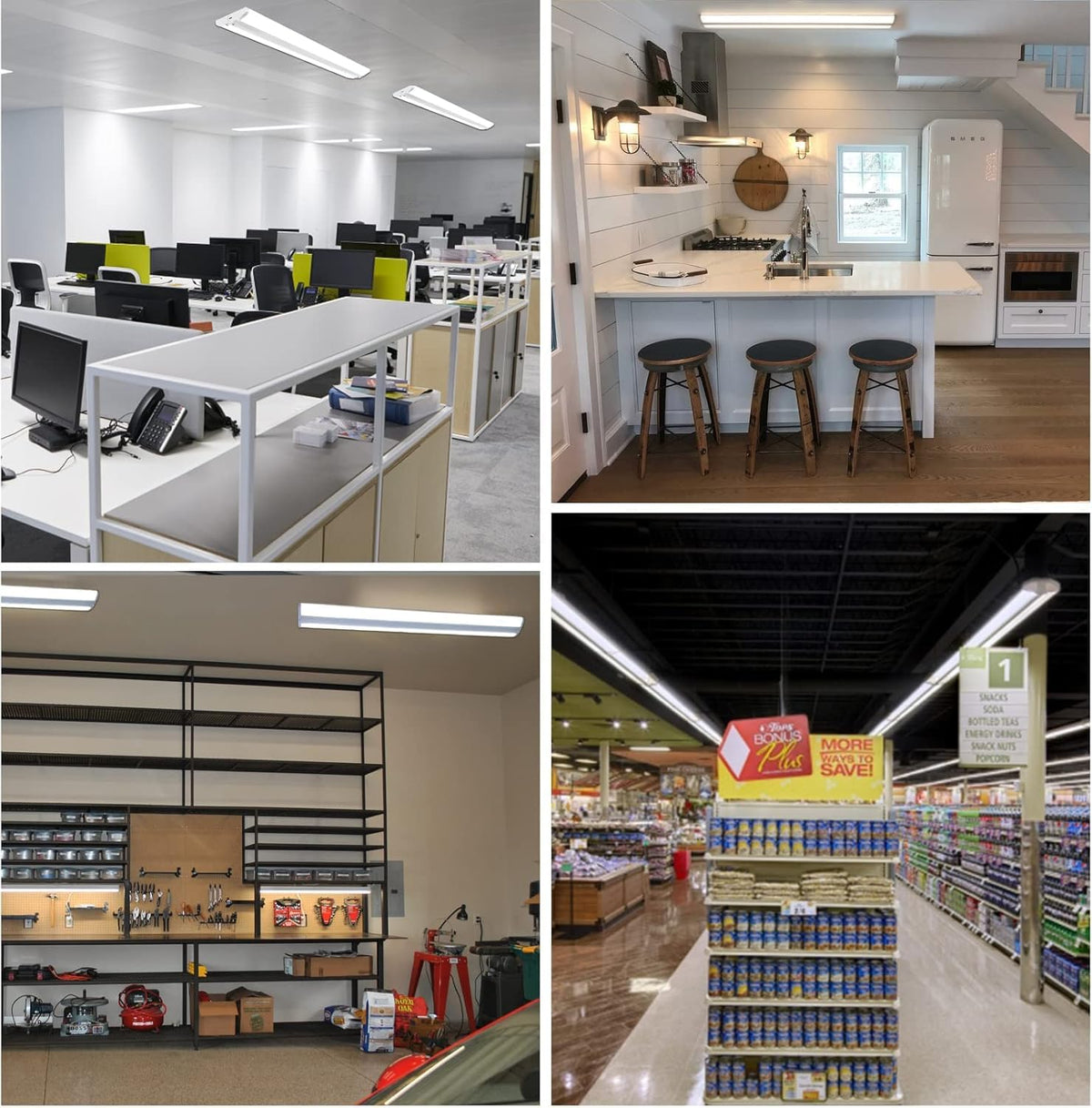 Hykolity 4ft wraparound light ETL certified for safety and reliability.