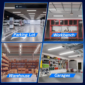 hykolity 4400lm brightness covers garages and studios