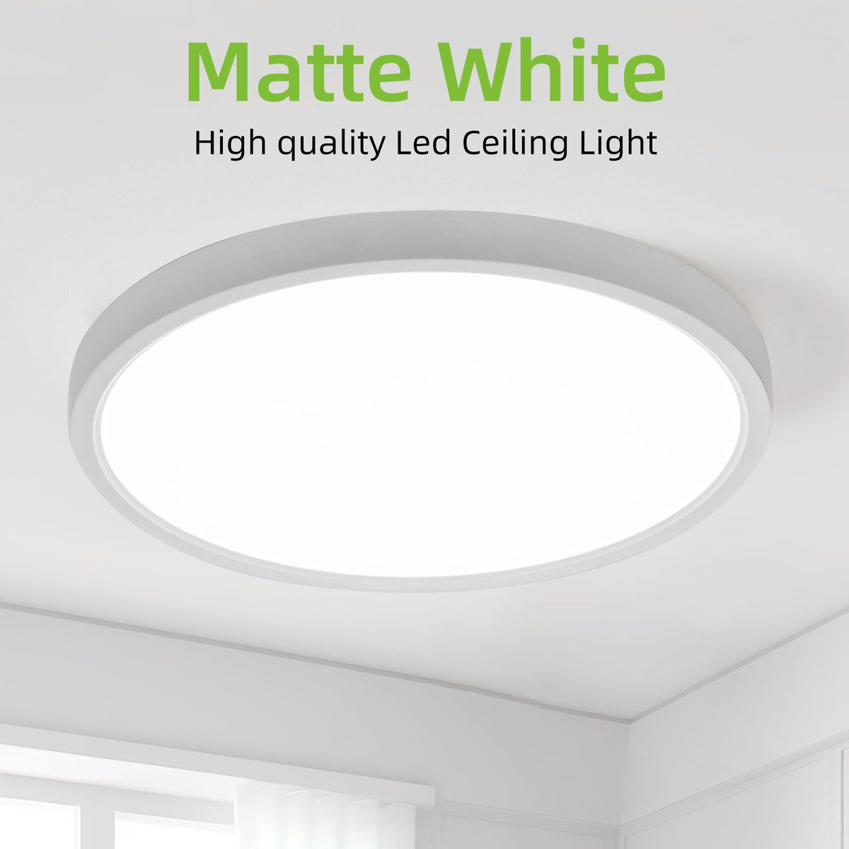 Hykolity damp-location rated fixture for moist spaces.
